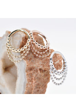 BVLA 16g Feel the Spin Seam Rings in 14k Gold by BVLA!