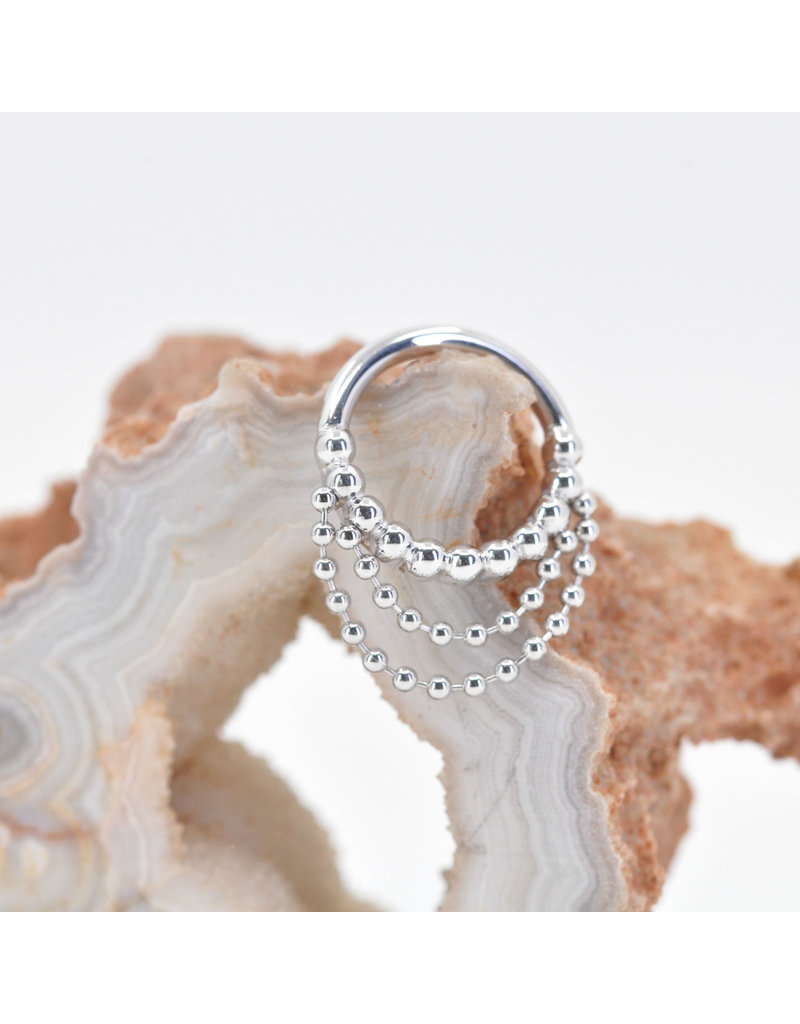 BVLA 16g Feel the Spin Seam Rings in 14k Gold by BVLA!