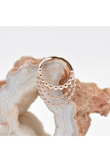 BVLA 16g Feel the Spin Seam Rings in 14k Gold by BVLA!