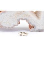 BVLA Kappa with Aquamarine, Swiss Blue Topaz, and London Blue Topaz in 14k Yellow Gold 16g Threaded End by BVLA!