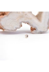 BVLA 2mm Cup with Rose Quartz Cabochon in 14k Yellow Gold Threadless Ends