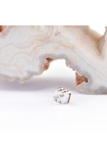 BVLA Liara 3 with Madeira Citrine in 14k White Gold 16g Threaded End by BVLA!