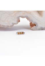 BVLA Sillan with Citrine in 14k White Gold Threadless End