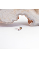 BVLA Sillan with Citrine in 14k White Gold Threadless End