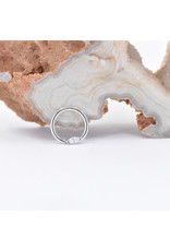 BVLA 18g Outward Facing Fixed Marquise Seam Rings with 3x1.5mm CZ in 14k Gold by BVLA!