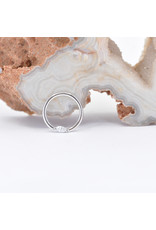 BVLA 18g Outward Facing Fixed Marquise Seam Rings with 3x1.5mm CZ in 14k Gold by BVLA!