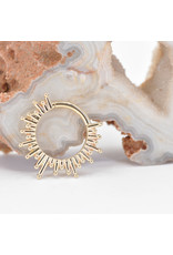BVLA 16g Ray of Light Seam Rings in 14k Gold by BVLA!
