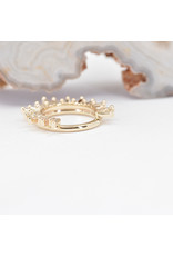 BVLA 16g Ray of Light Seam Rings in 14k Gold by BVLA!