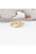 BVLA 16g Ray of Light Seam Rings in 14k Gold by BVLA!