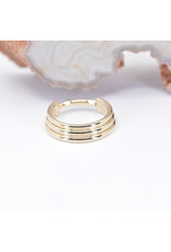 BVLA 16g Mini Moody Clicker Rings in 14k Gold by BVLA!