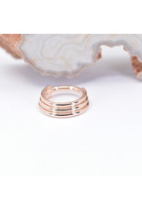 BVLA 16g Mini Moody Clicker Rings in 14k Gold by BVLA!