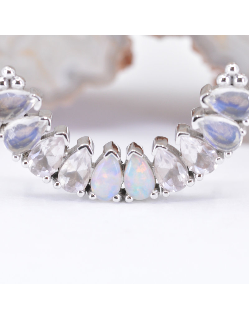 新発売 End Threaded Double 16g Panaraya Pear Gem 10 14k Gold White ルアー・フライ