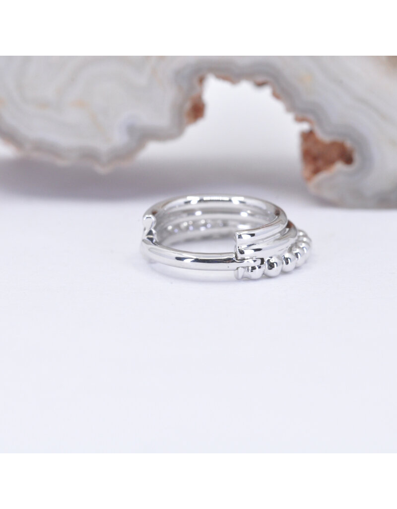 BVLA 16g 5/16" Zara Clicker Ring in 14k White Gold by BVLA!