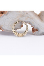 BVLA 16g 5/16" Zara Clicker Ring in 14k Yellow Gold by BVLA!