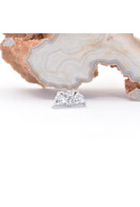 BVLA Irisa 3 with CZ in 14k White Gold 16g Threaded End by BVLA!