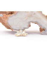 BVLA Spirit with CZ in 14k Yellow Gold 16g Threaded End by BVLA!