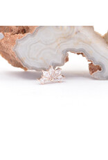 BVLA Spirit with CZ in 14k Rose Gold 16g Threaded End by BVLA!