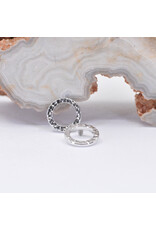 BVLA 6mm Hammered Open Circle in 14k Gold Threaded Ends by BVLA!