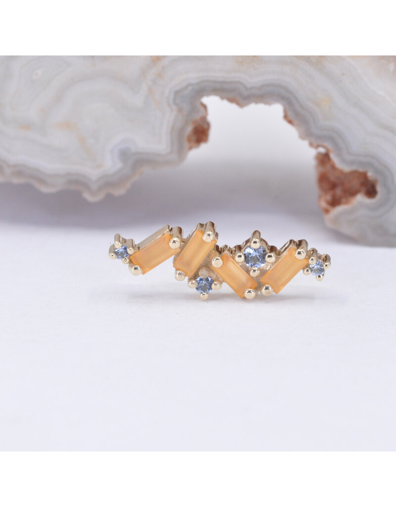 Genesis Honey Topaz & Polar Sapphire Yellow Gold 16g Genesis Honey Topaz & Polar Sapphire Yellow Gold 16g