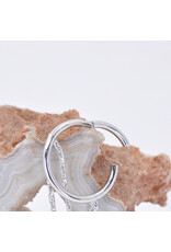 BVLA 16g 7/16" Grad Chain Conch Clicker Ring in 14k White Gold with Miranda Chains by BVLA