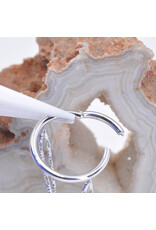 BVLA 16g 7/16" Grad Chain Conch Clicker Ring in 14k White Gold with Miranda Chains by BVLA