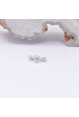 BVLA Pave Curved Cluster 14k Gold 16g Threaded Ends by BVLA!