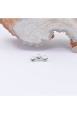 BVLA Pave Curved Cluster 14k Gold 16g Threaded Ends by BVLA!