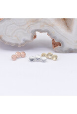 BVLA Pave Curved Cluster 14k Gold 16g Threaded Ends by BVLA!