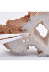 BVLA Duet with 2.5mm & 2mm Genuine VS Diamonds in 14k Gold Threadless Ends by BVLA!