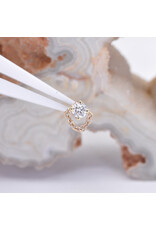 BVLA Rianna with Genuine VS Diamond in 14k Gold Threadless Ends by BVLA!