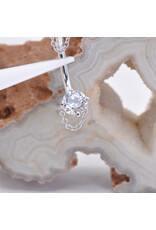 BVLA 14g 7/16" Rianna with CZ in 14k White Gold Navel Curve by BVLA!