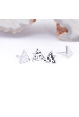 BVLA Hammered Triangle 14k Gold Threadless Ends by BVLA!