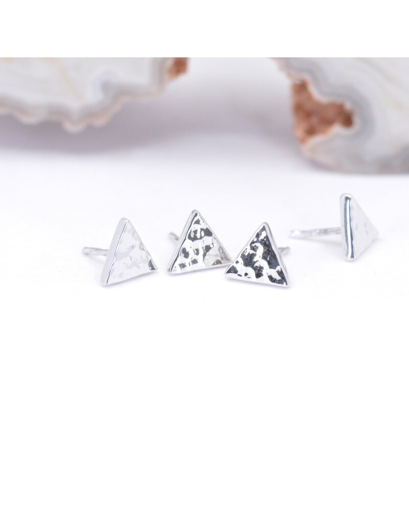 BVLA Hammered Triangle 14k Gold Threadless Ends by BVLA!