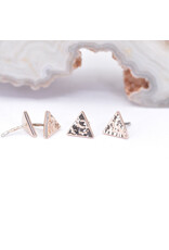 BVLA Hammered Triangle 14k Gold Threadless Ends by BVLA!