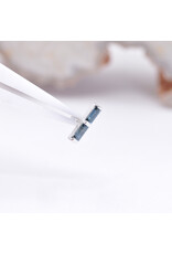 BVLA Rosalia with Grade AA London Blue Topaz in 14k White Gold Threadless End by BVLA!