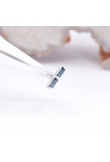 BVLA Rosalia with Grade AA London Blue Topaz in 14k White Gold Threadless End by BVLA!