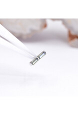 BVLA Rosalia with Grade AA Green Tourmaline in 14k White Gold Threadless End by BVLA!