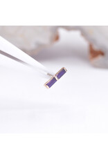 BVLA Rosalia with Sandblasted Grade AA Amethyst in 14k Rose Gold Threadless End by BVLA!