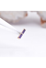 BVLA Rosalia with Sandblasted Grade AA Amethyst in 14k Rose Gold Threadless End by BVLA!