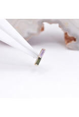 BVLA Rosalia with Green Tourmaline and Light Pink Sapphire in 14k Yellow Gold Threadless End by BVLA!