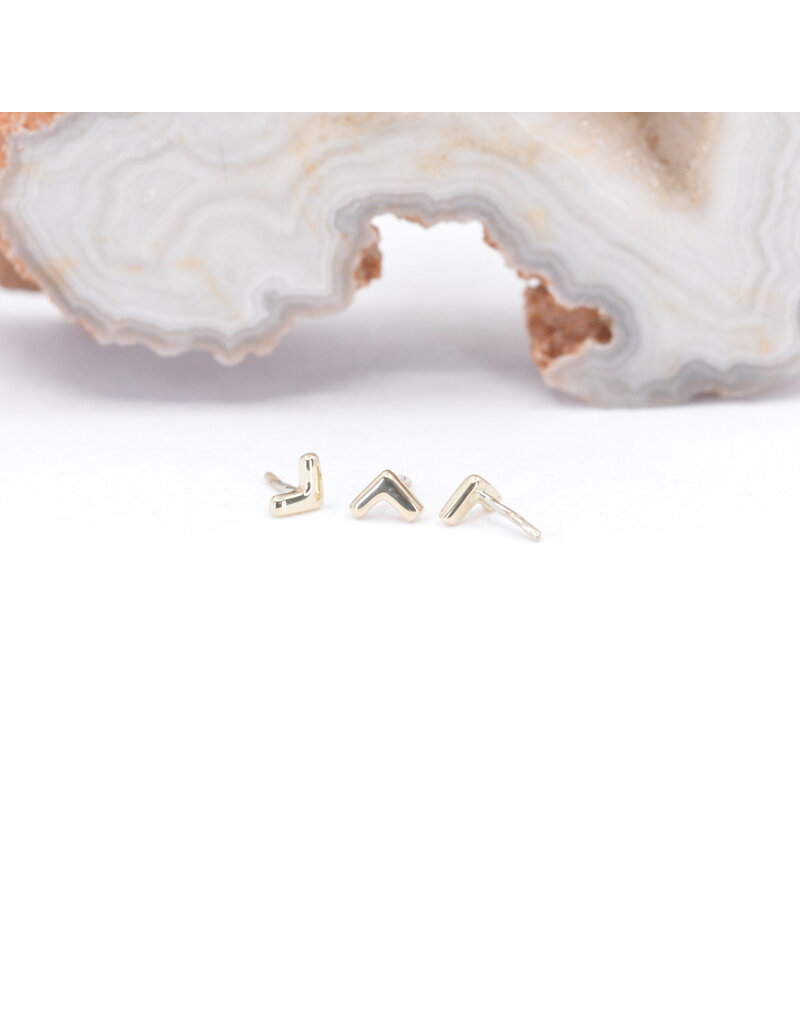 BVLA Flat V 14k Gold Threadless Ends by BVLA!