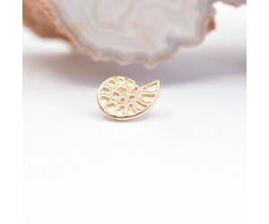 BVLA Tiny Nanda 5mm ねじ式エンド 14k オパール14g