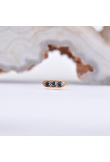 BVLA Sillan with London Blue Topaz in 14k Rose Gold 16g Threaded End