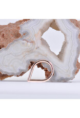 BVLA Polished Teardrop in 14k Gold 16g 5/16" x 7/16" Seam Rings by BVLA