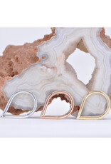 BVLA Polished Teardrop in 14k Gold 16g 5/16" x 7/16" Seam Rings by BVLA