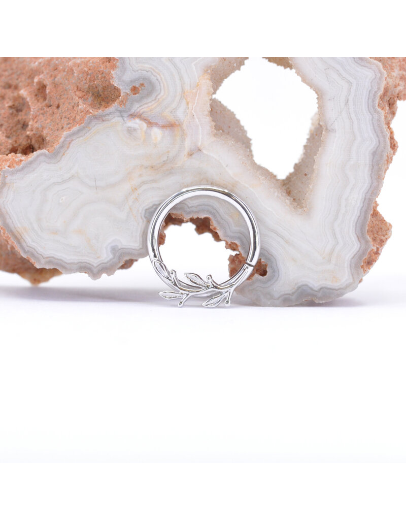 BVLA 16g 3/8" Right Facing Amity Seam Rings in 14k Gold by BVLA!