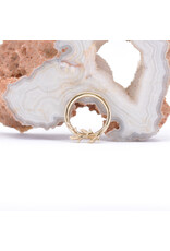 BVLA 16g 3/8" Right Facing Amity Seam Rings in 14k Gold by BVLA!