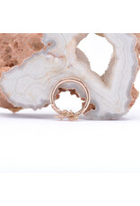 BVLA 16g 3/8" Right Facing Amity Seam Rings in 14k Gold by BVLA!