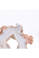 BVLA 18g 5/16" Nostril Snail with 3mm Hammered Disc in 14k Gold by BVLA!