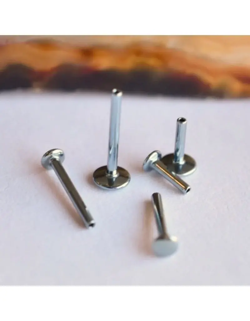 Neometal 16g Implant Grade Titanium Threadless Flat Back Posts by Neometal!